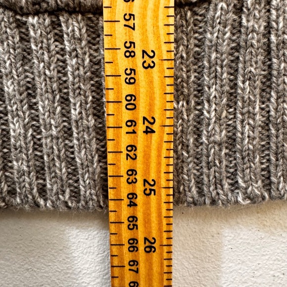 Y2K St Johns‎ Bay Cable Knit Cardigan Sweater Shawl Collar Buttons Pockets XL - Picture 5 of 6